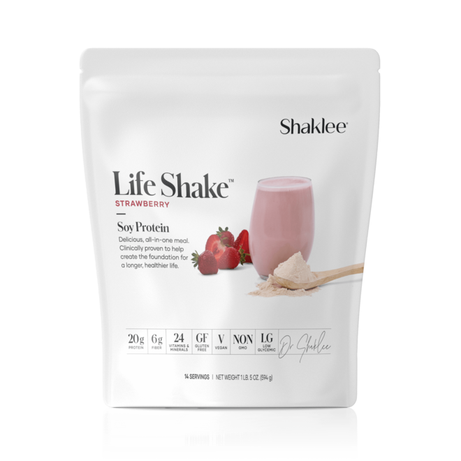 Life Shake™ Soy Strawberry 14 svg.