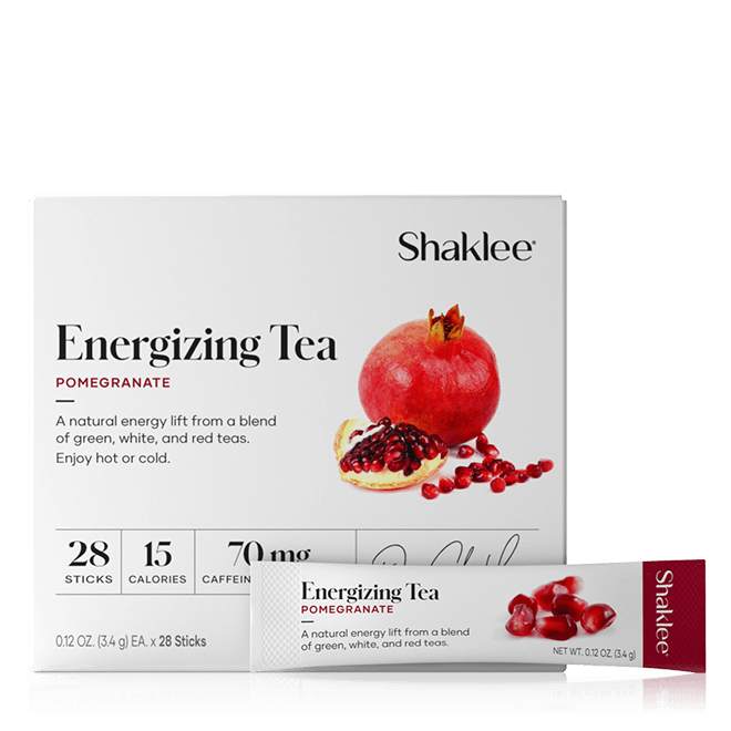 Shaklee 180® Energizing Tea Pomegranate, 28 Sticks
