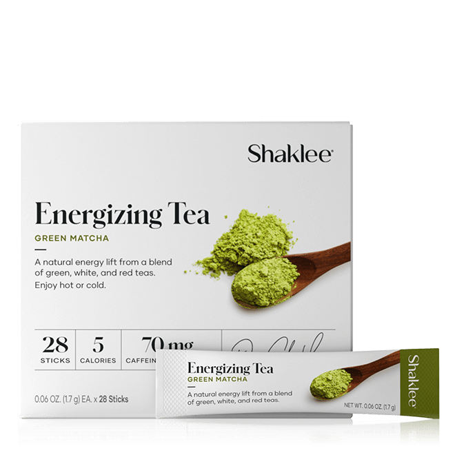 Shaklee 180® Energizing Tea Green Matcha, 28 Sticks
