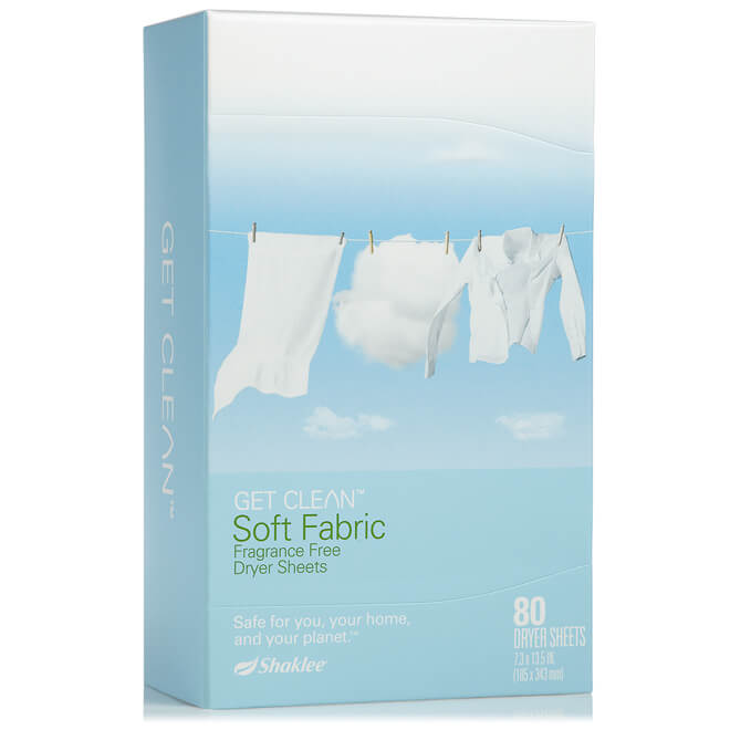 Soft Fabric Fragrance Free Dryer Sheets